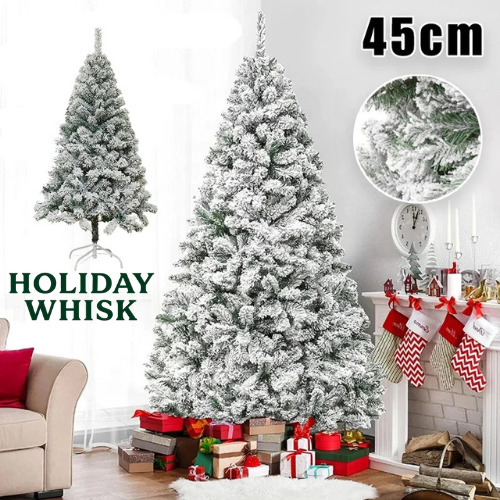 Snowy Christmas Tree – 45 cm Artificial Pine with Frosted Tips