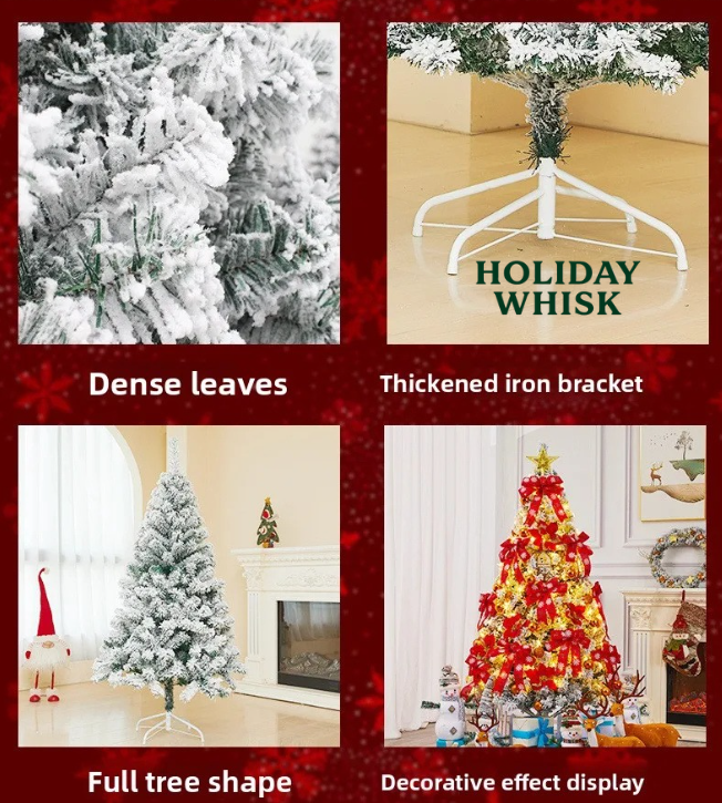 Snowy Christmas Tree – 45 cm Artificial Pine with Frosted Tips