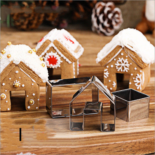 Christmas Cookie Cutter Set - Stainless Steel Cookie Molds for Holiday Baking