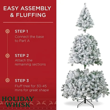 Snowy Christmas Tree – 45 cm Artificial Pine with Frosted Tips