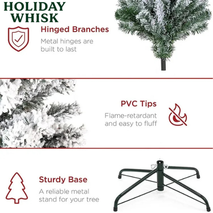 Snowy Christmas Tree – 45 cm Artificial Pine with Frosted Tips
